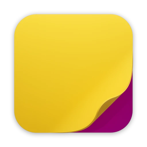 Sticky Notes Widget Solid Color Sticky Notes Widget | B150 Marketplace